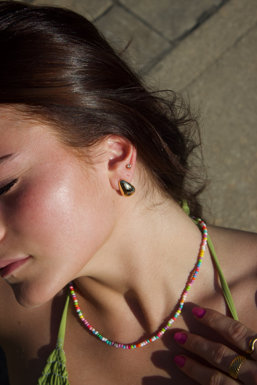 Waterdrop hoops
