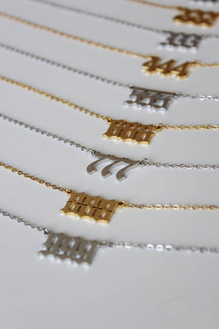 Collier Angel Numbers