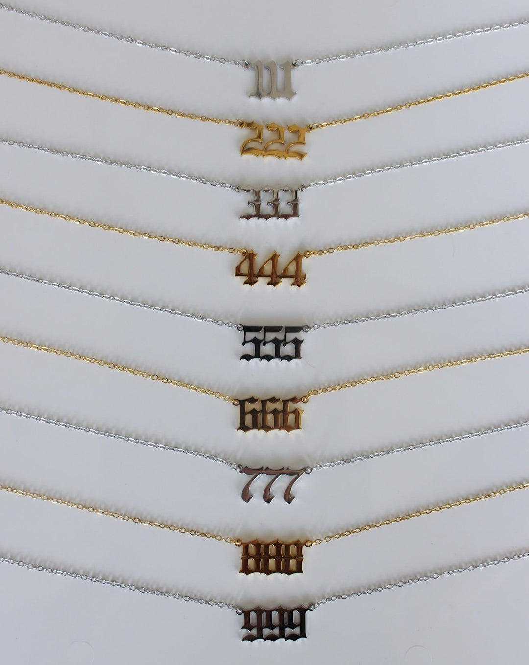 Collier Angel Numbers