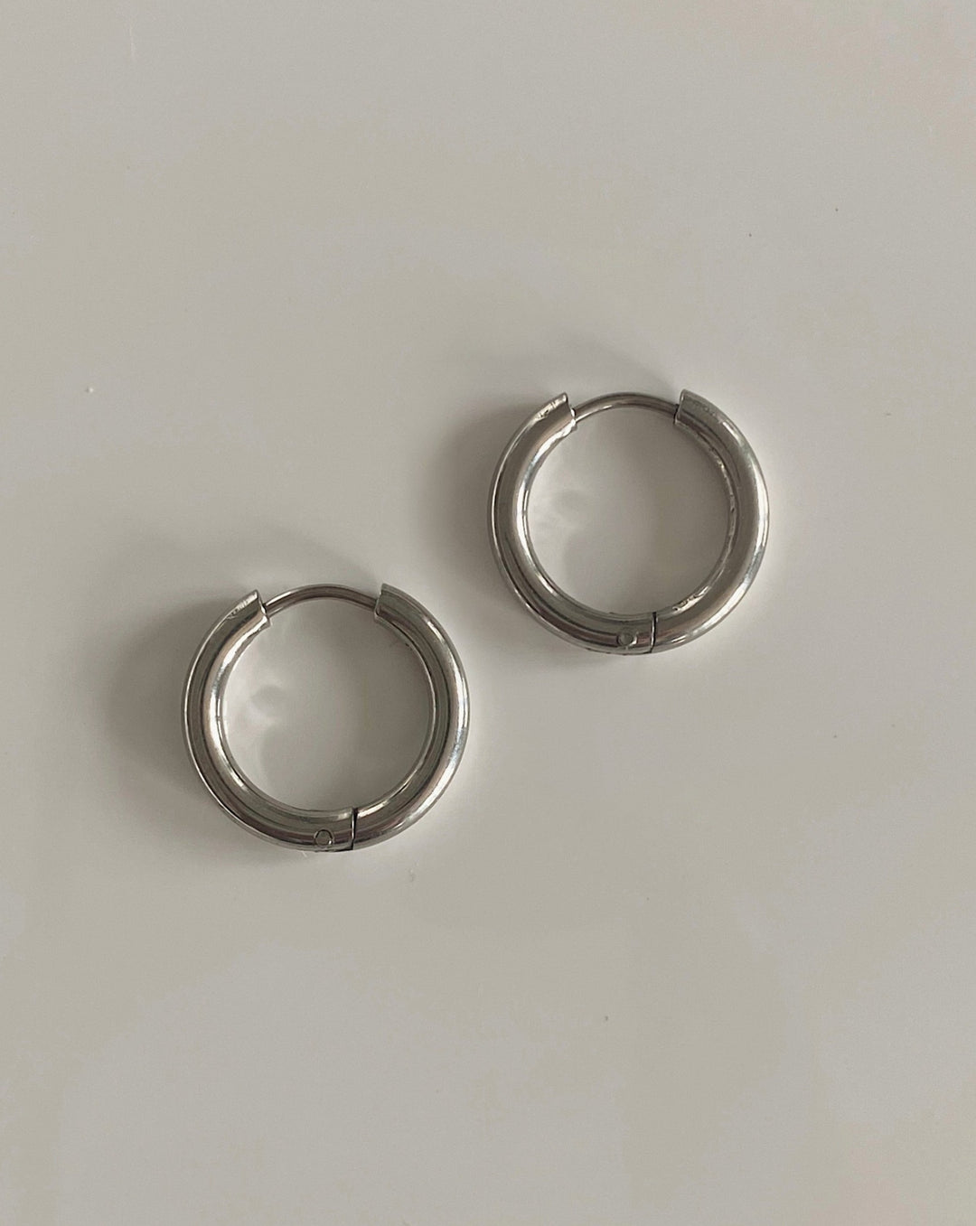 Silver Hoops