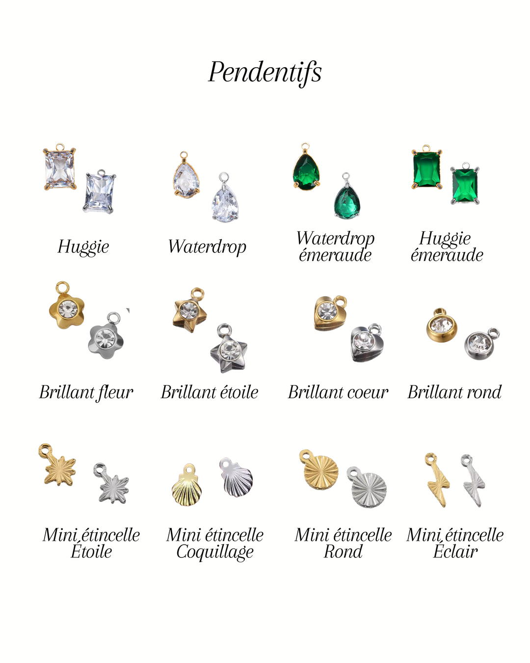 Bar à charms - Collier de breloques