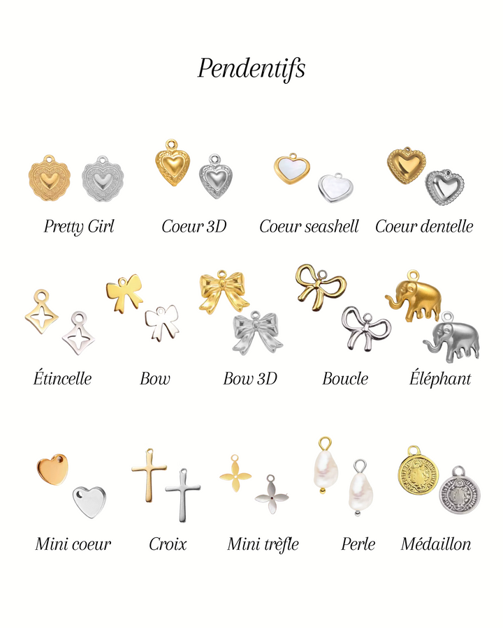 Bar à charms - Collier de breloques