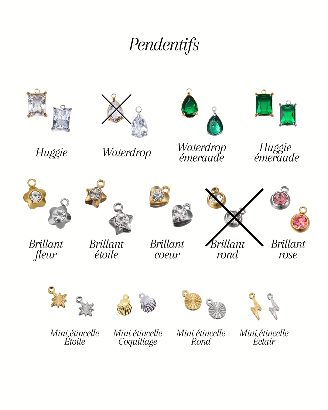 Bar à charms - Collier de breloques