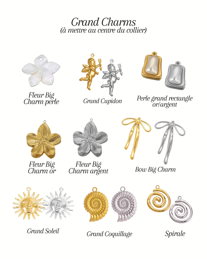 Bar à charms - Collier de breloques