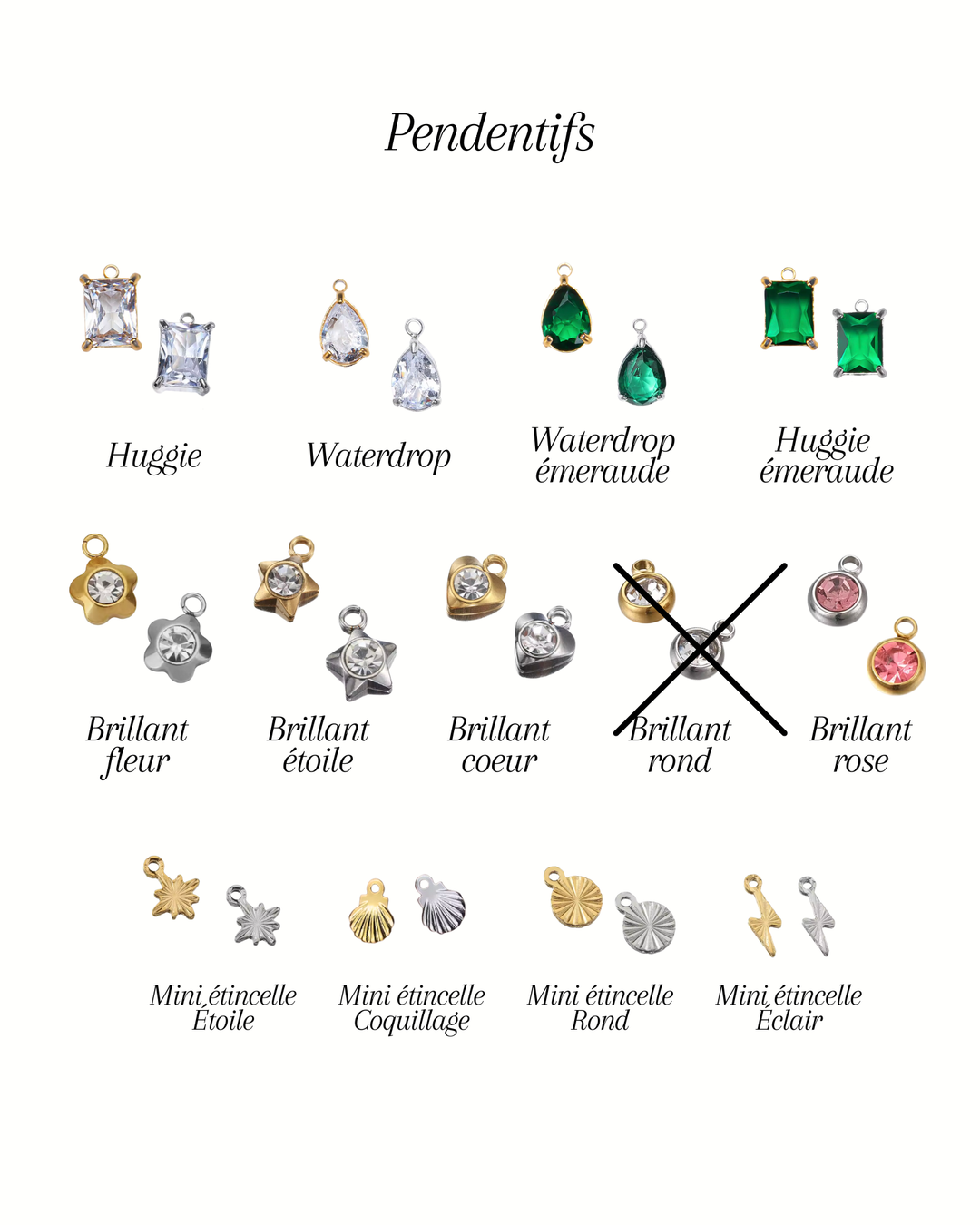 Bar à charms - Collier de breloques