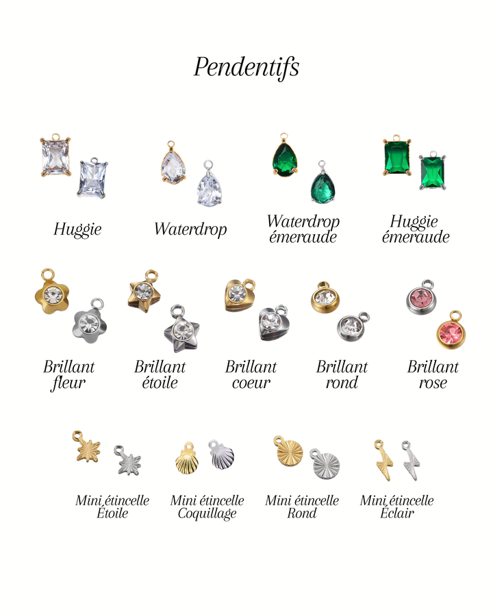 Porte-clés à breloques