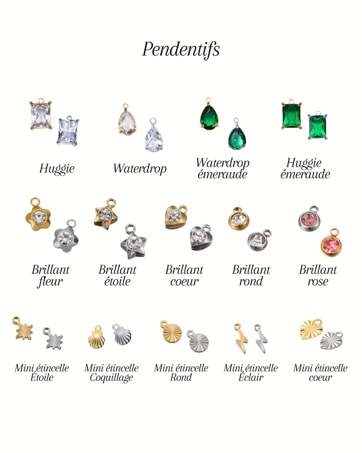 Bar à charms - Collier de breloques