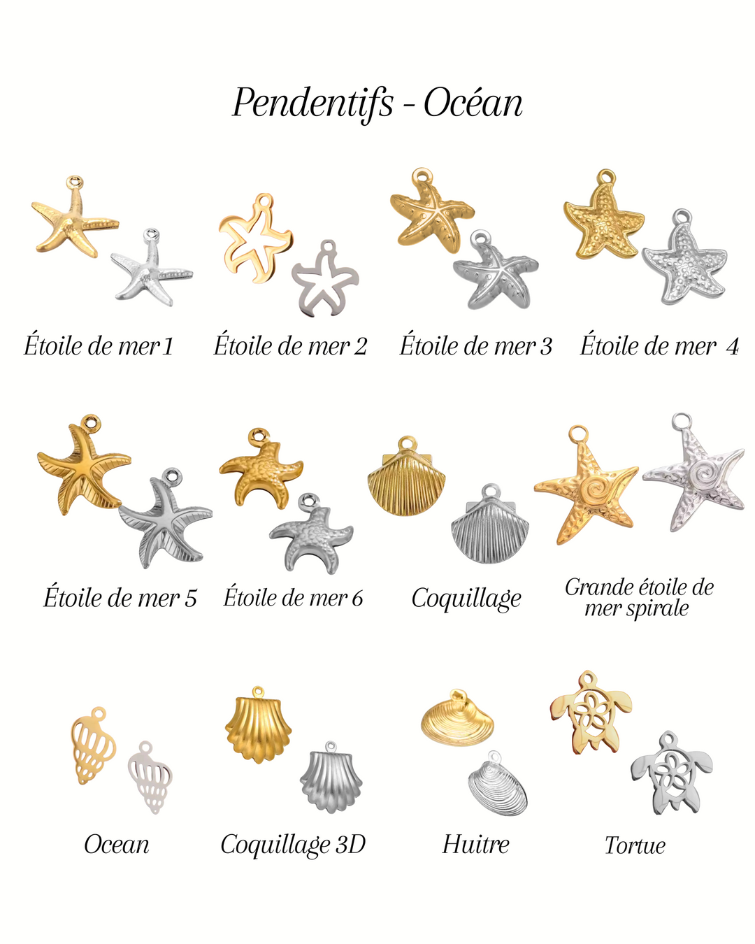 Bar à charms - Collier de breloques