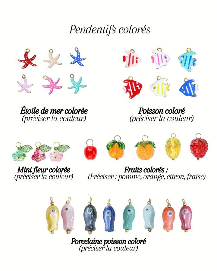 Bar à charms - Collier de breloques