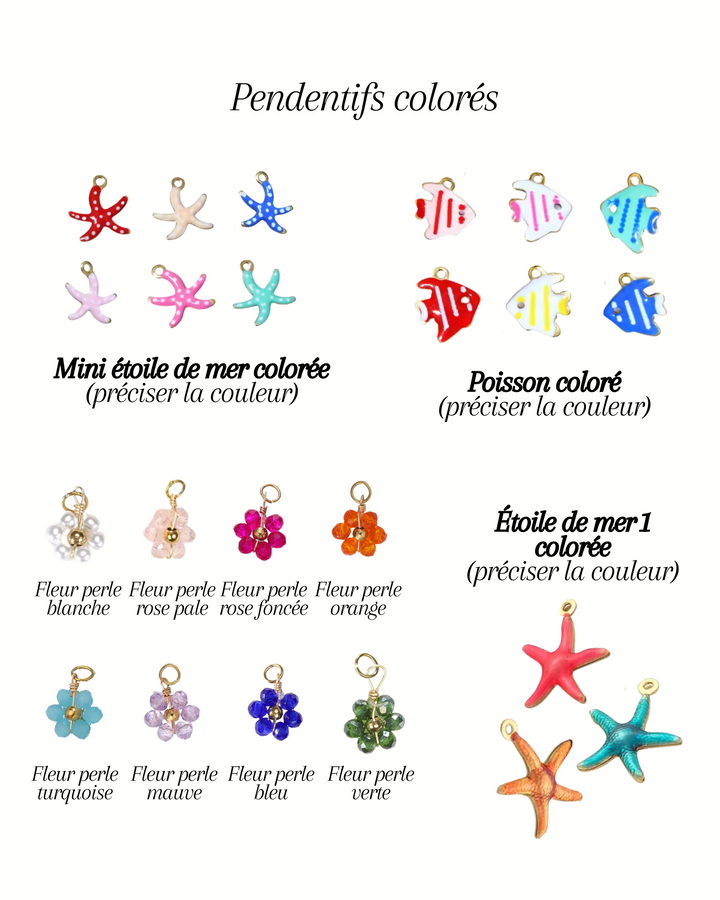 Bar à charms - Boucles d'oreilles