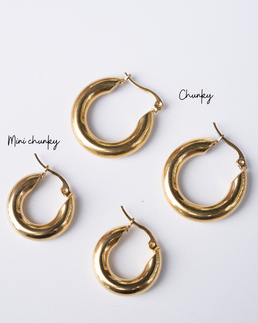 Mini chunky hoops