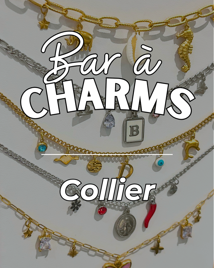 Bar à charms - Collier de breloques personnalisées