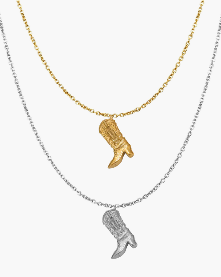 Collier Botte de Cowboy