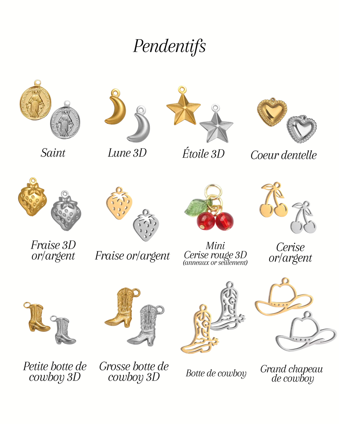 Bar à charms - Collier de breloques