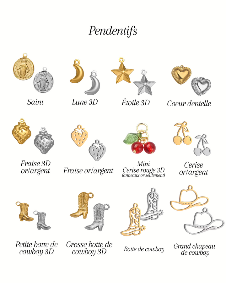 Bar à charms - Collier de breloques