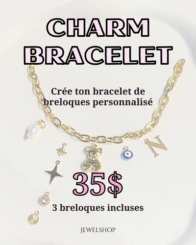 Personalized Charm Bracelet