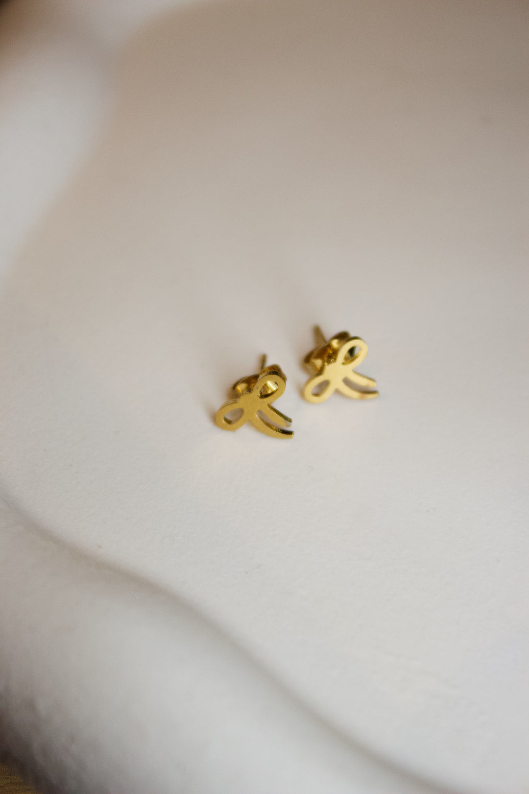 Coquette bow earrings 