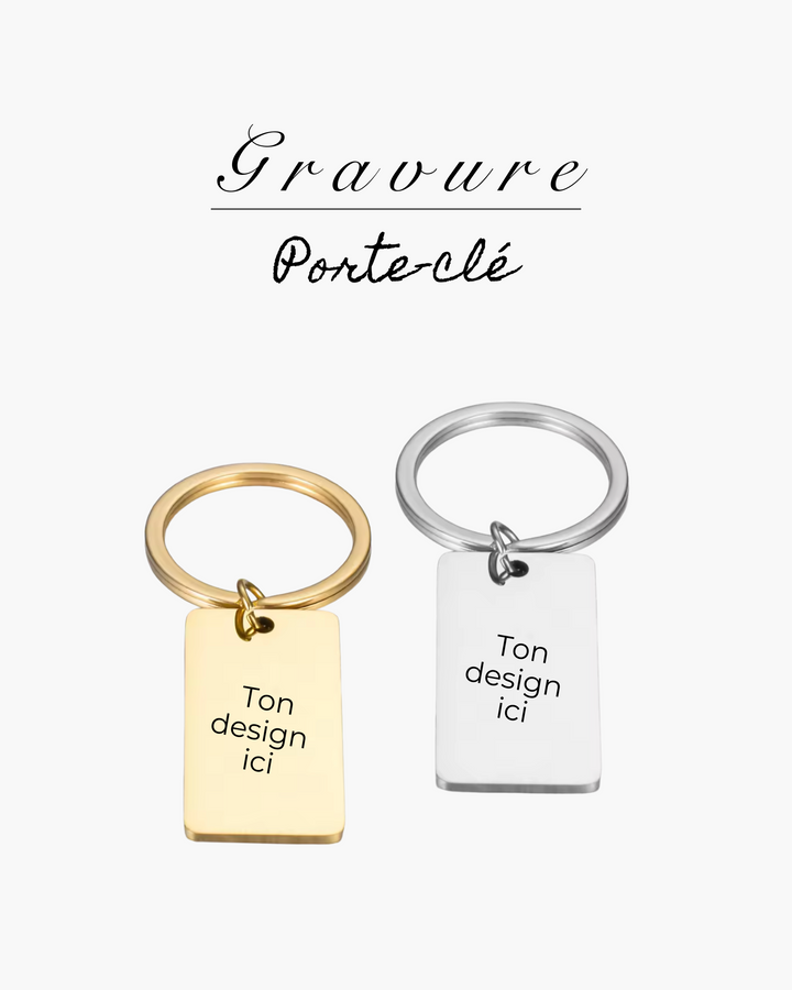 Gravure - Porte-clé
